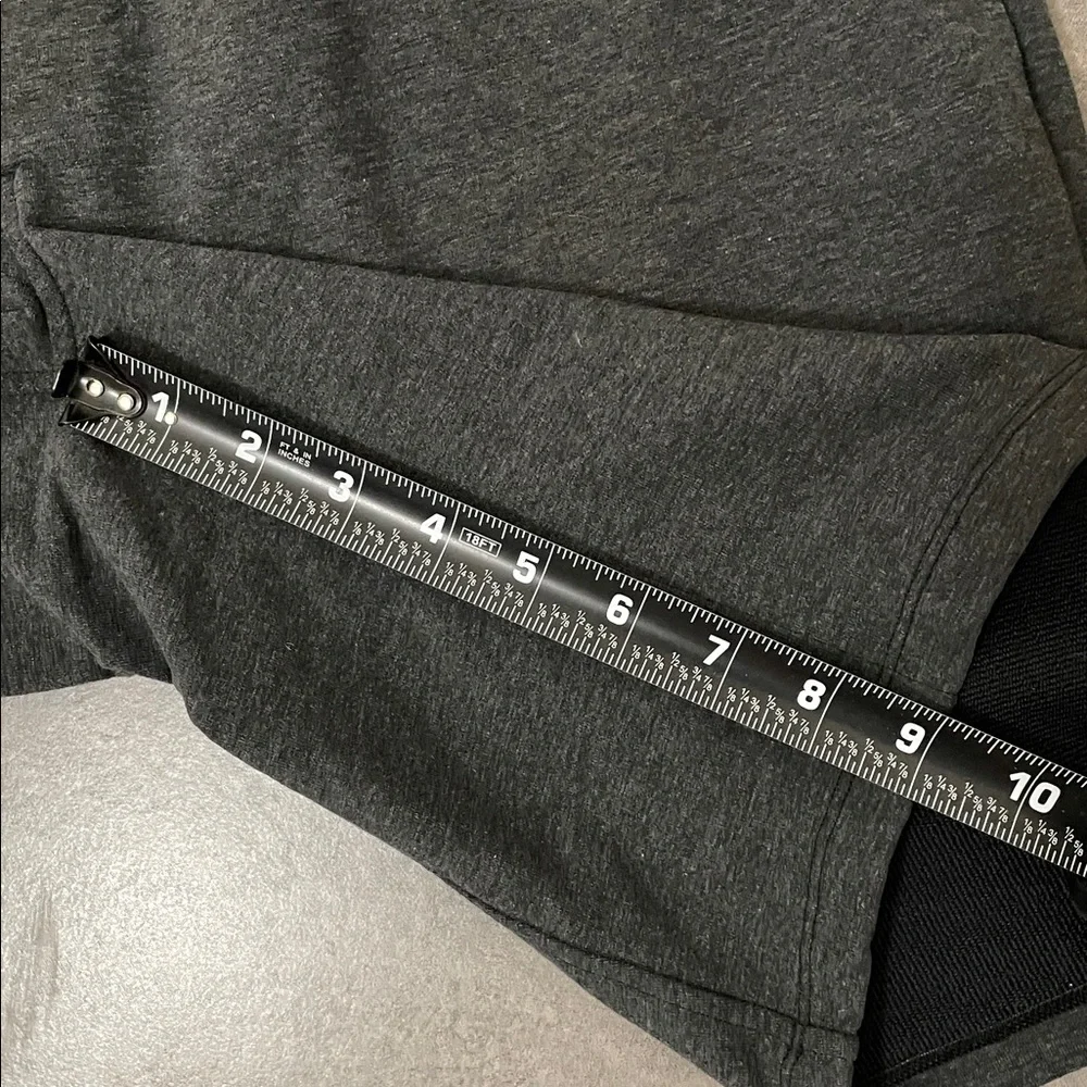 Lululemon City Sweat Short *9” size Medium Heathered Black